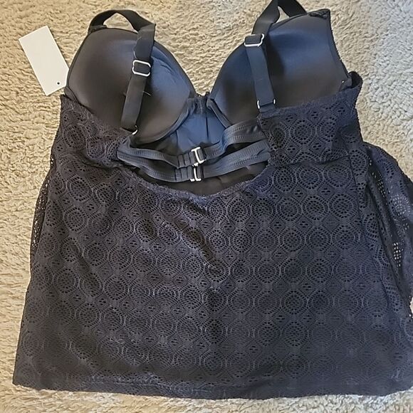 Meet Curve Swimsuit Black 2XL Two Piece High Waist Support - Picture 6 of 6